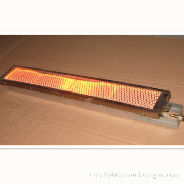 Flameless natural gas and LPG ceramic catalytic infrared burners on gas grills